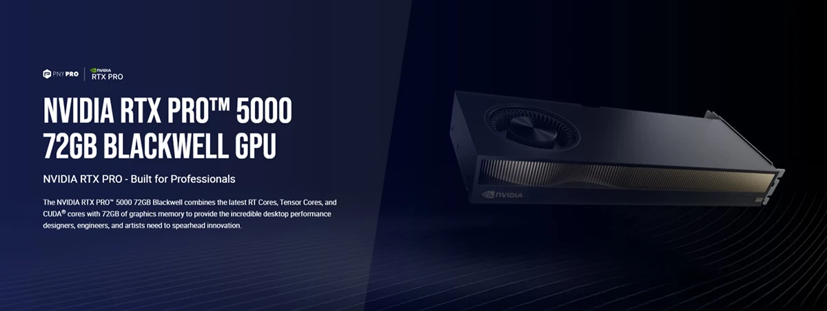 NVIDIA RTX PRO 5000 Blackwell 72GB GDDR7 Graphics Card Price in BD